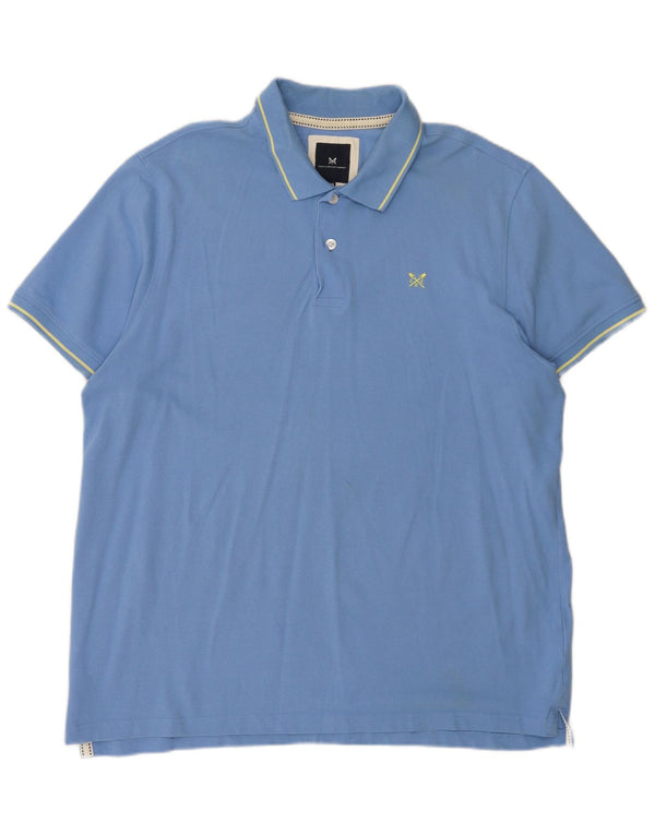 Crew Clothing Polo Homme 2XL Bleu Coton