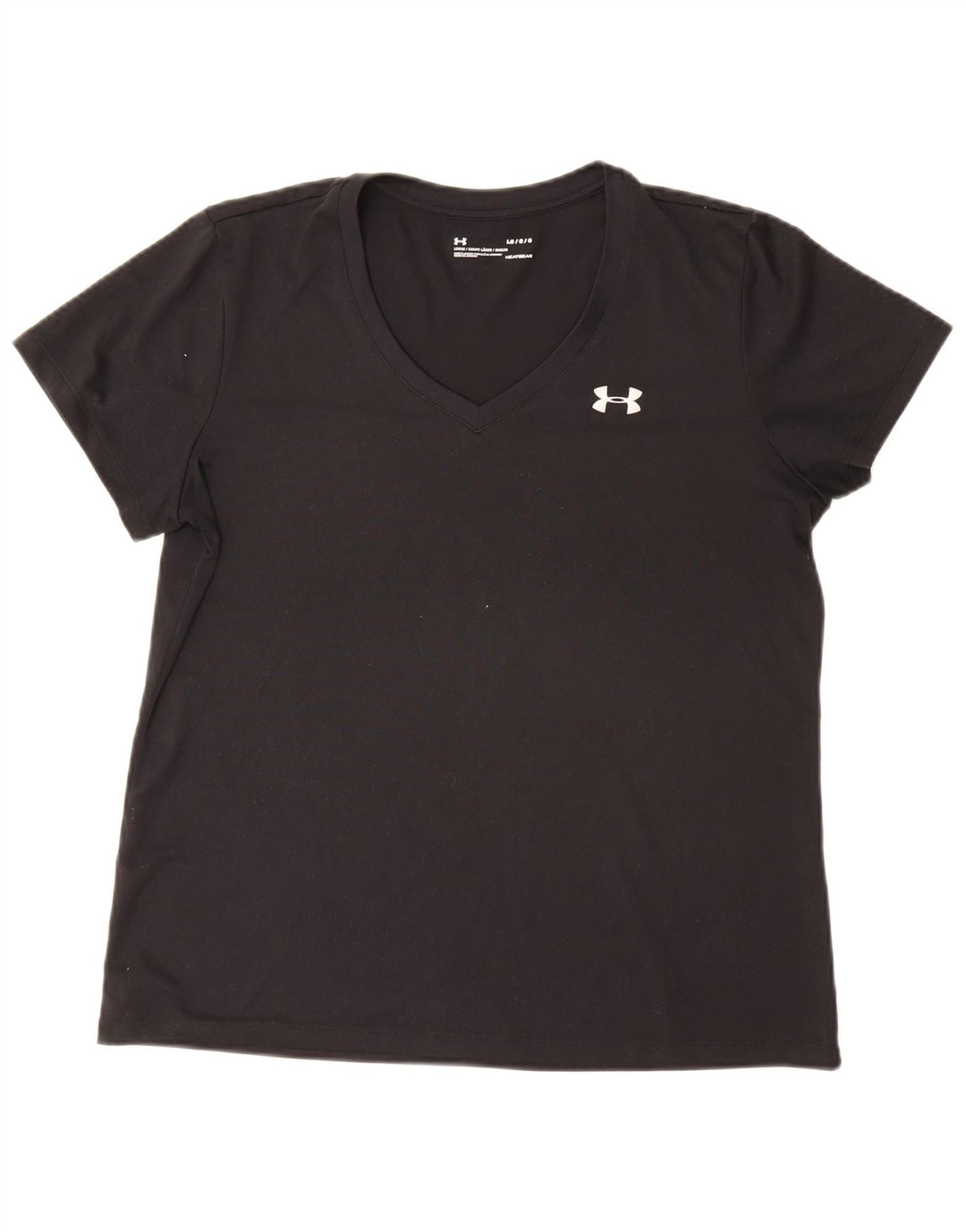 UNDER ARMOUR T-Shirt Femme UK 16 Large Noir