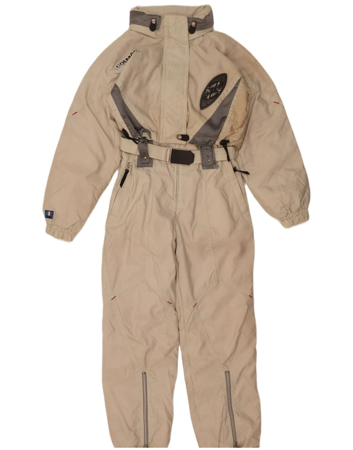 Colmar Combinaison de Ski à Capuche Femme IT 46 Large Blanc Colourblock