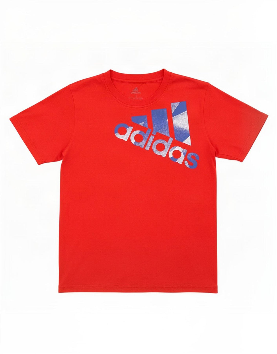 Adidas T-shirt graphique pour homme Petit rouge Polyester