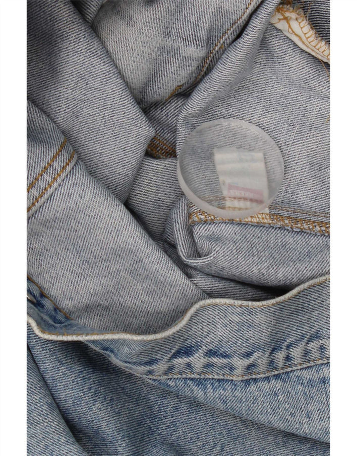 Carrera Veste en jean vieilli pour homme UK 36 Petit coton bleu