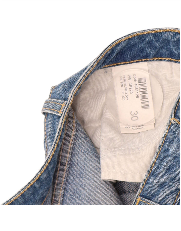 DONDUP Jean Slim Femme W30 L32 Bleu Coton