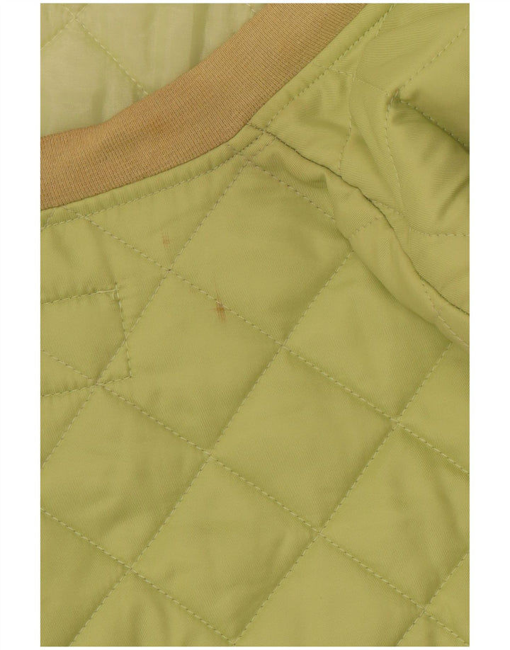 RIFLE Gilet matelassé pour homme UK 38 Vert moyen Polyamide