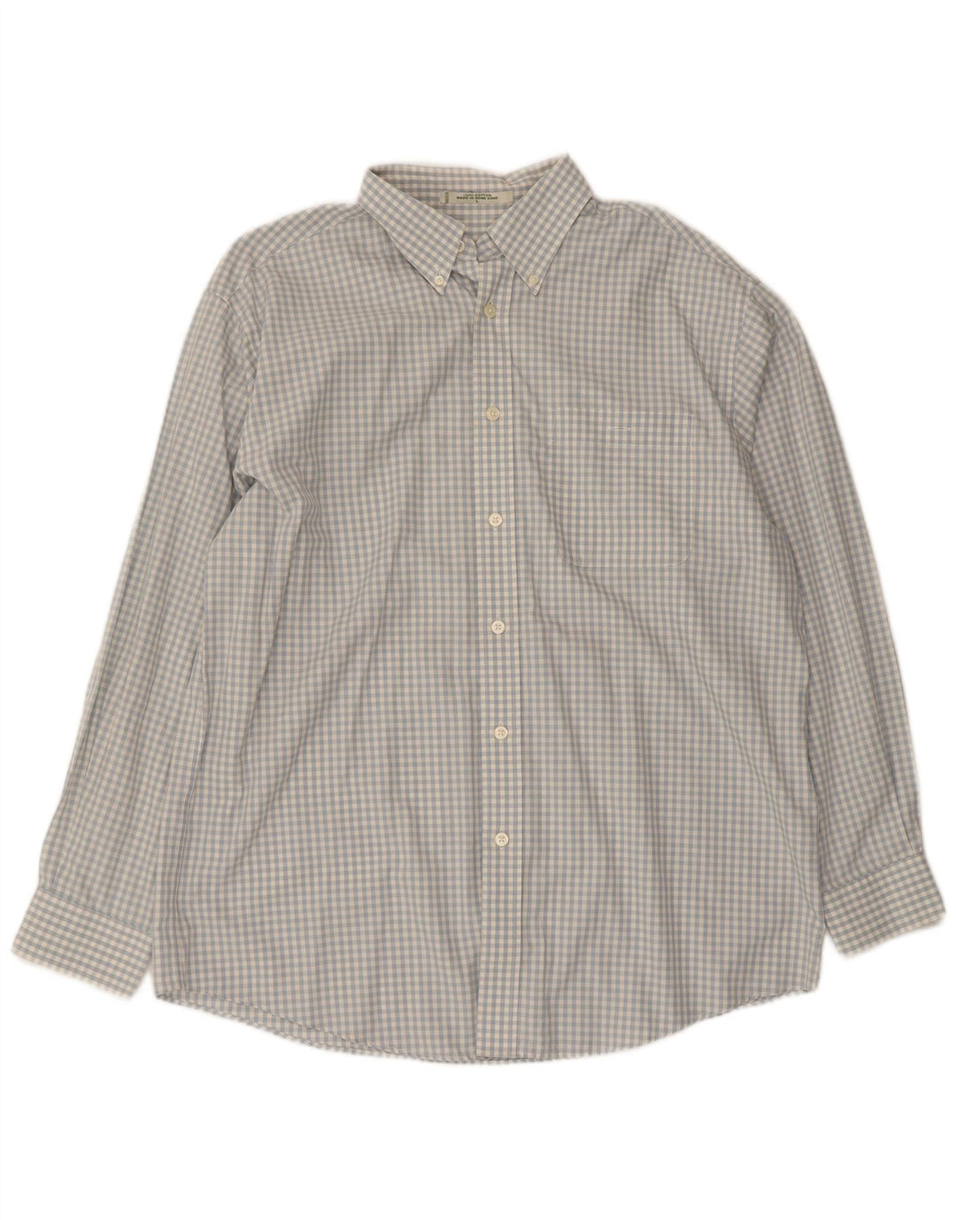Orvis Chemise Homme Grand Bleu Vichy Coton