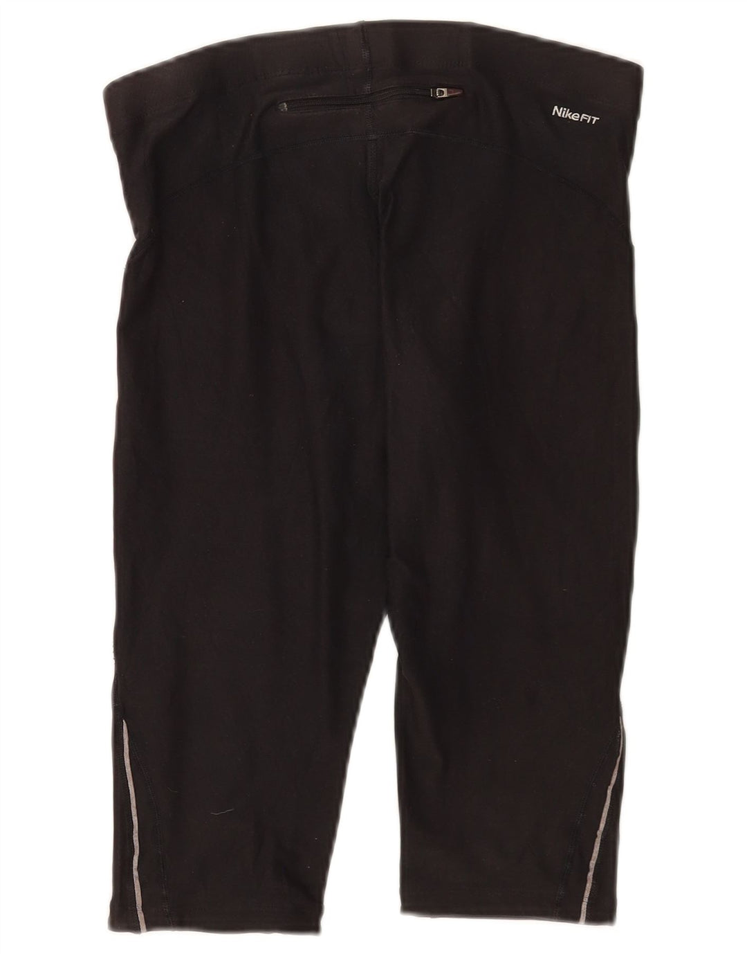Legging Capri Nike Femme UK 10-12 Polyester Noir Moyen