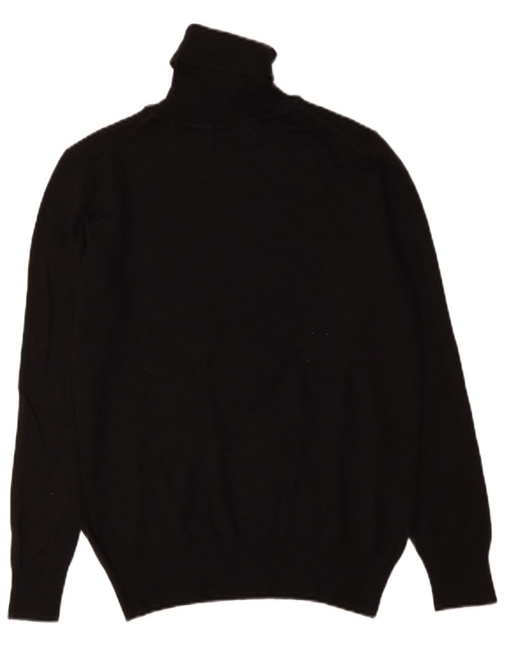 Zara Homme Pull Col Roulé Acrylique Noir Moyen