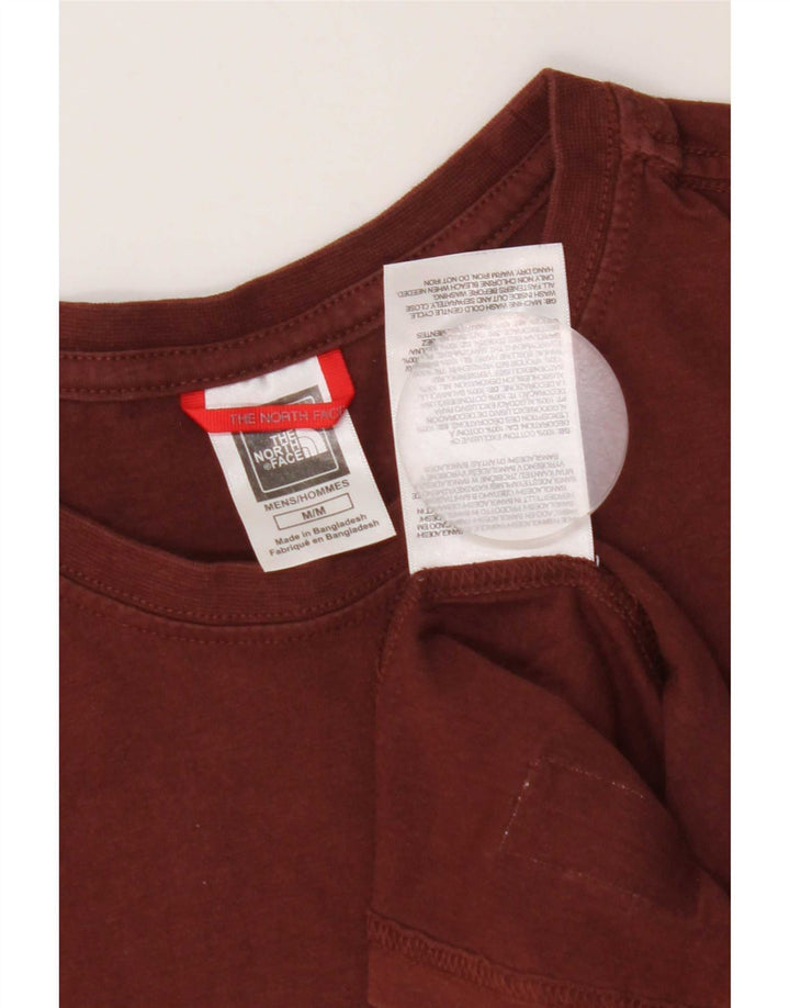 The North Face T-Shirt Graphique Homme Marron Moyen Coton