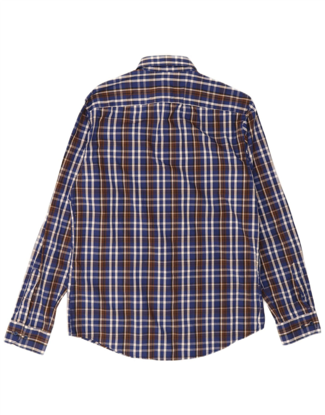 Adidas Chemise Homme Taille 40 Bleu Moyen Check Coton