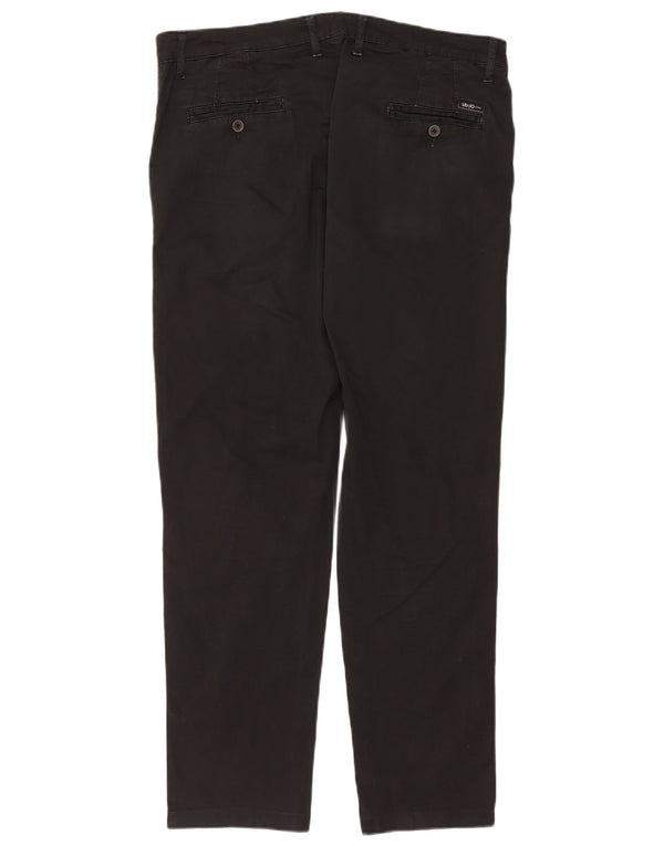 Liu Jo Pantalon Chino Slim Homme IT 54 2XL W42 L29 Coton Noir