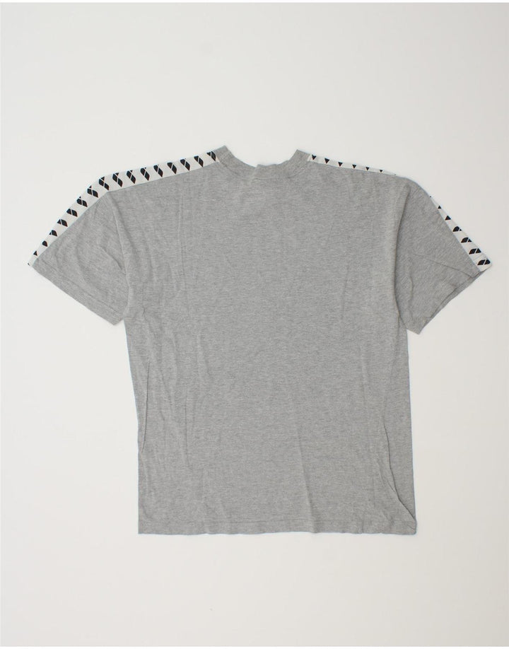 ARENA T-Shirt Graphique Homme Gris Moyen Colourblock