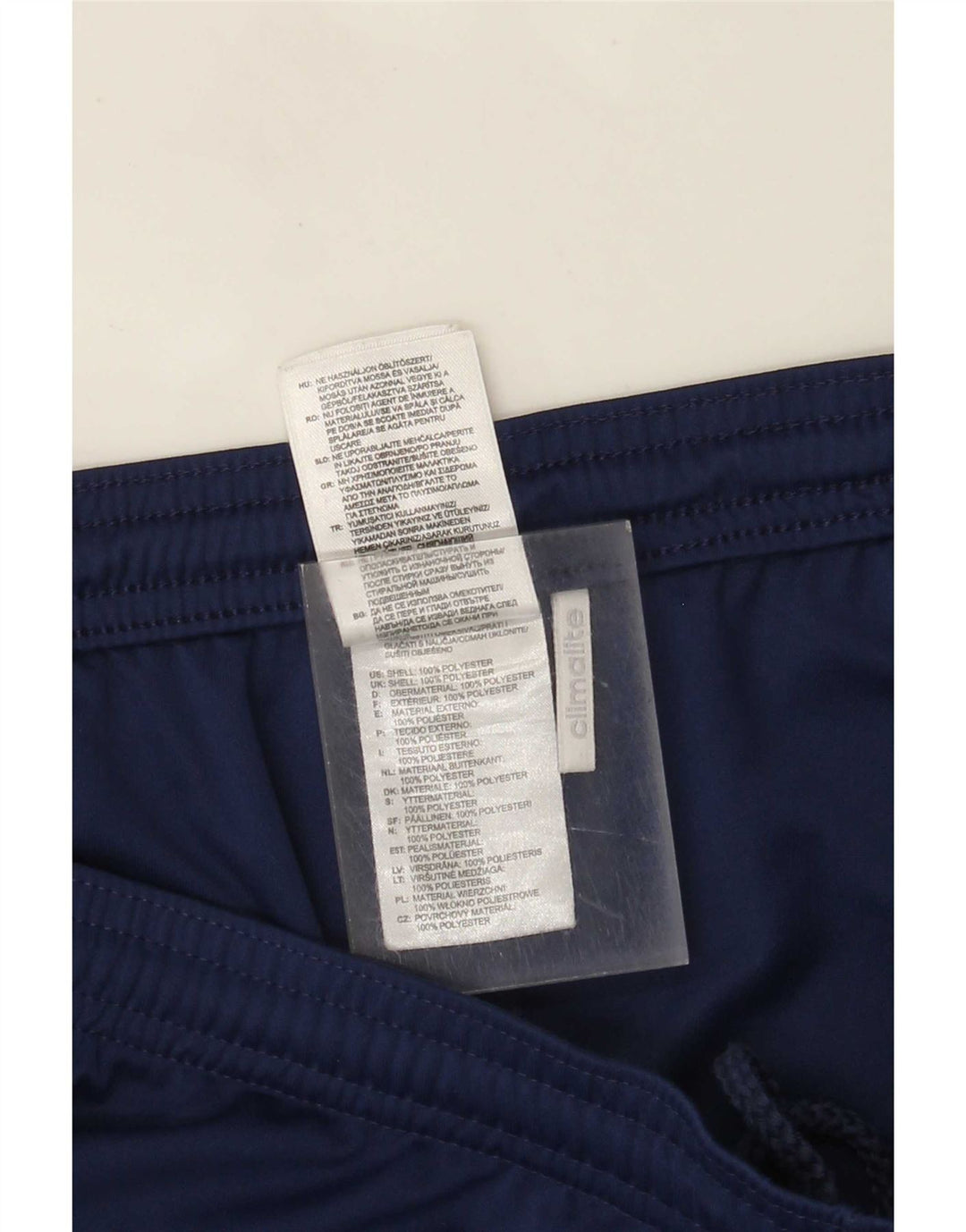 Adidas Hommes Climalite Sport Shorts Grand Bleu Marine Polyester