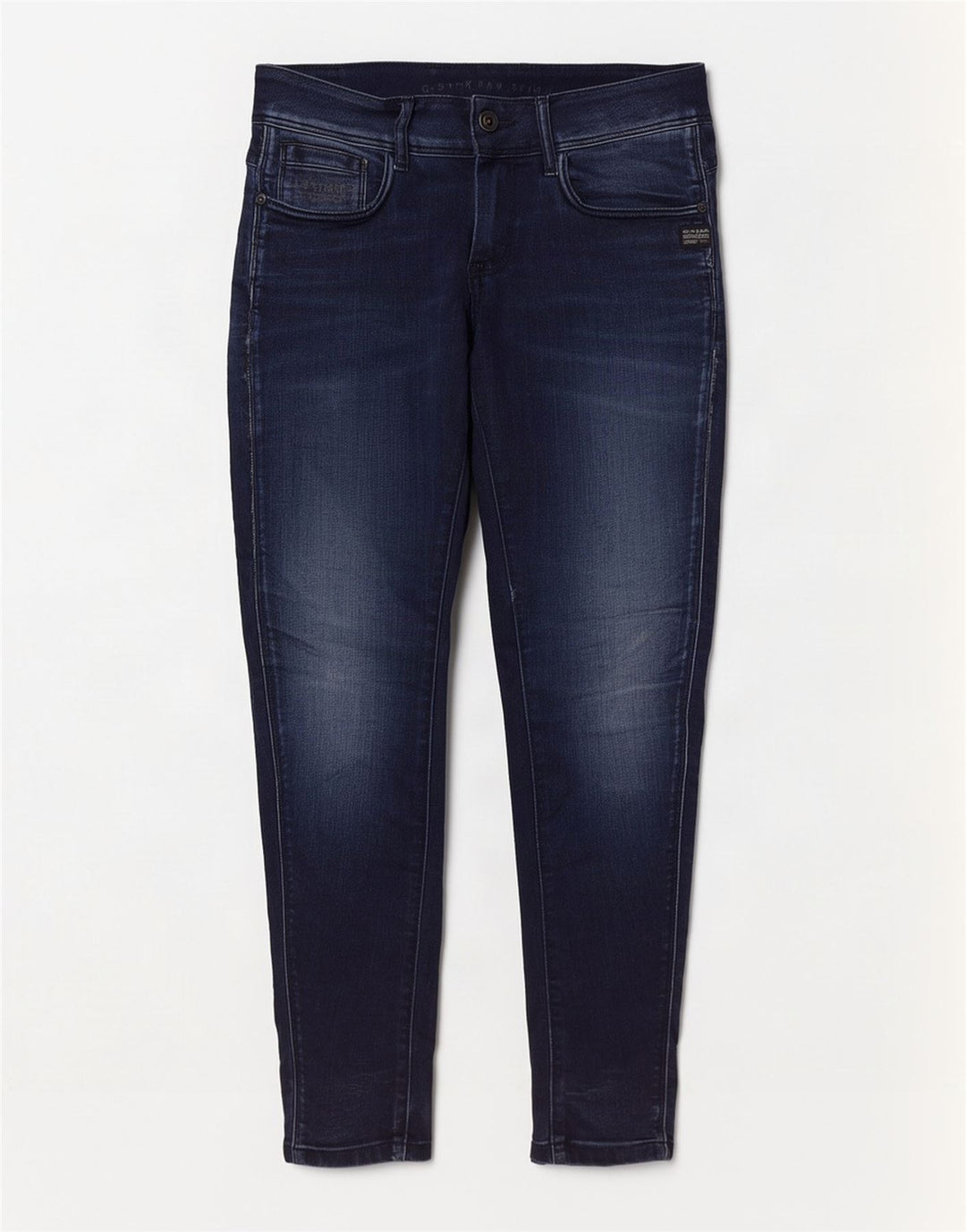 G-Star Femme Midge Slim Jeans W29 L30 Bleu Marine Coton