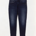G-Star Femme Midge Slim Jeans W29 L30 Bleu Marine Coton