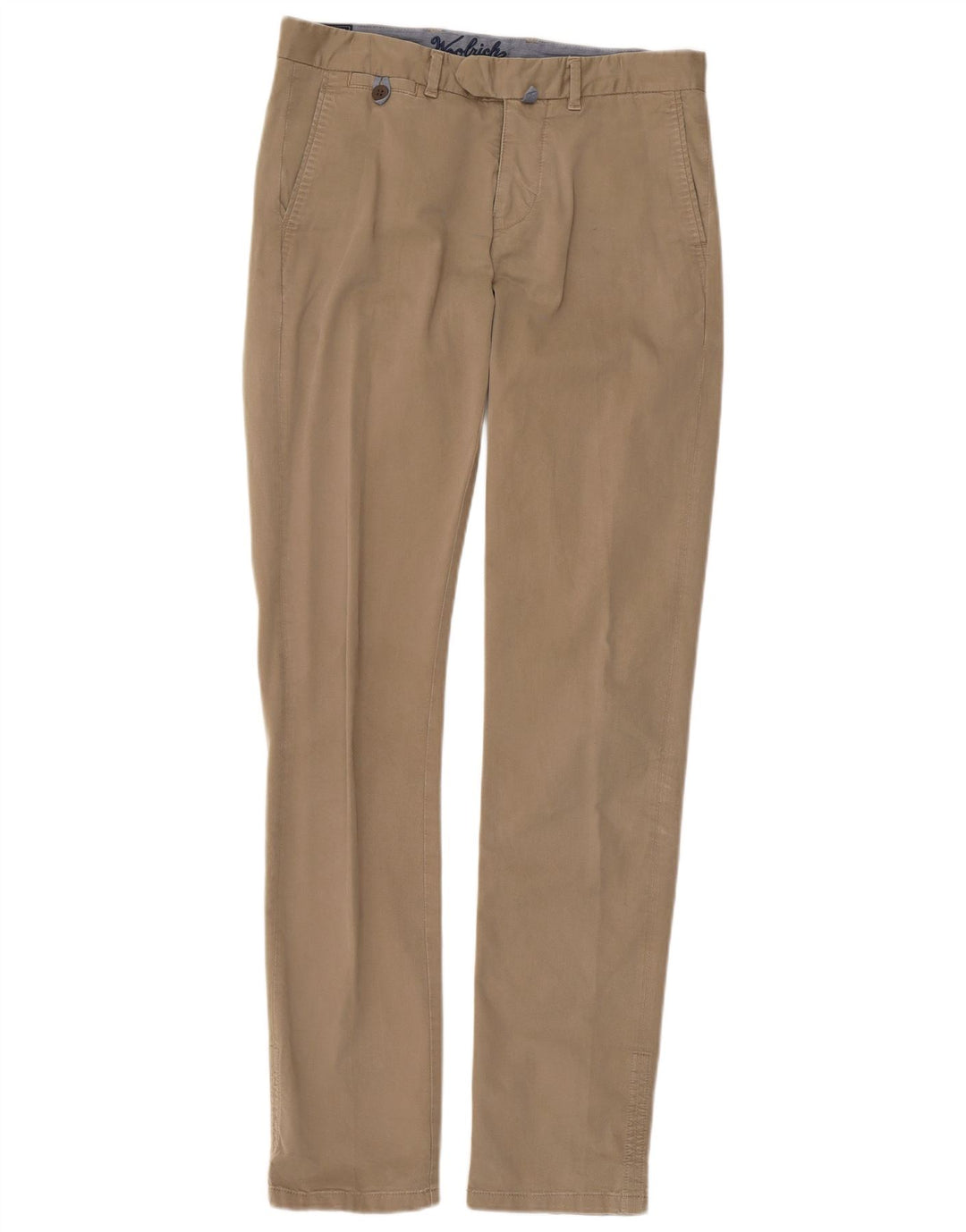Woolrich Pantalon Chino Slim Homme W30 L33 Beige Coton