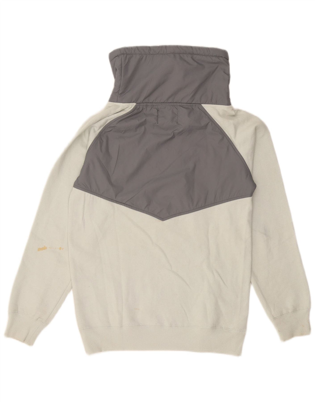 VANS Sweat-shirt pour femme UK 10 Petit coton color block blanc
