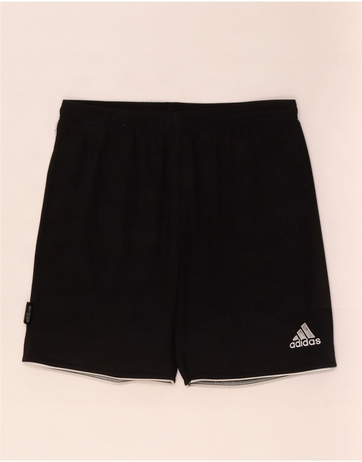 Adidas Short de sport Climalite pour homme Petit Noir Polyester