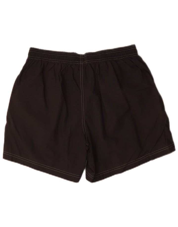 Reebok Short de Bain Homme Gris Moyen Coton
