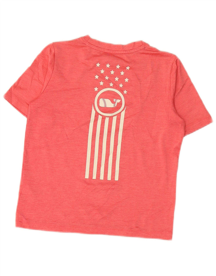 VINEYARD VINES T-shirt graphique Performance pour garçon 4-5 ans Rose