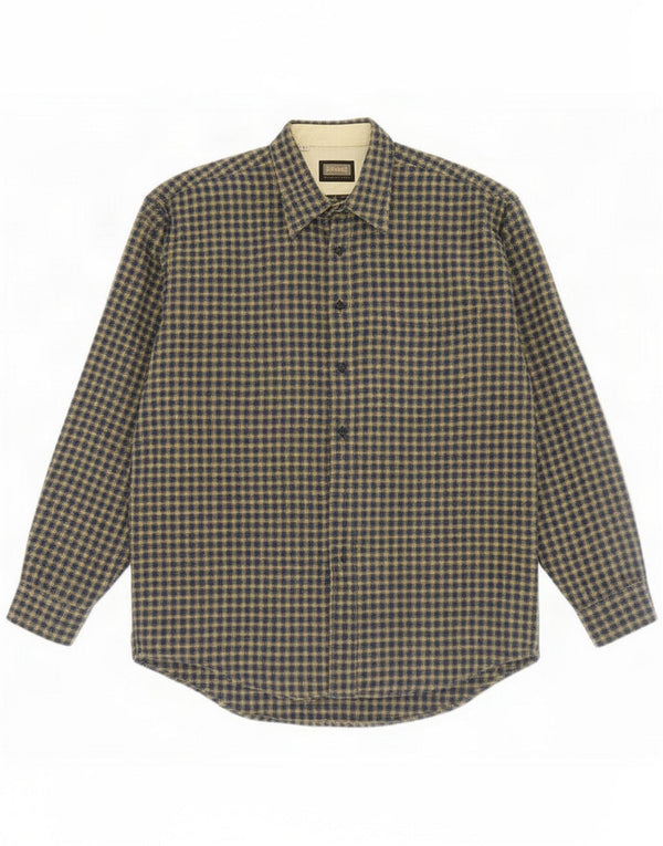 Picdor Chemise en flanelle pour homme XL Bleu Vichy Ramie