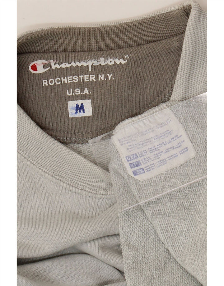 Champion Sweat-Shirt Homme Gris Moyen Coton