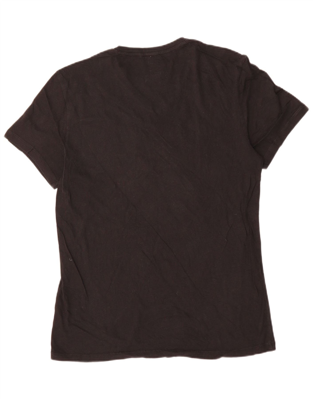 CALVIN KLEIN T-Shirt Graphique Coupe Slim Homme Noir Moyen Coton
