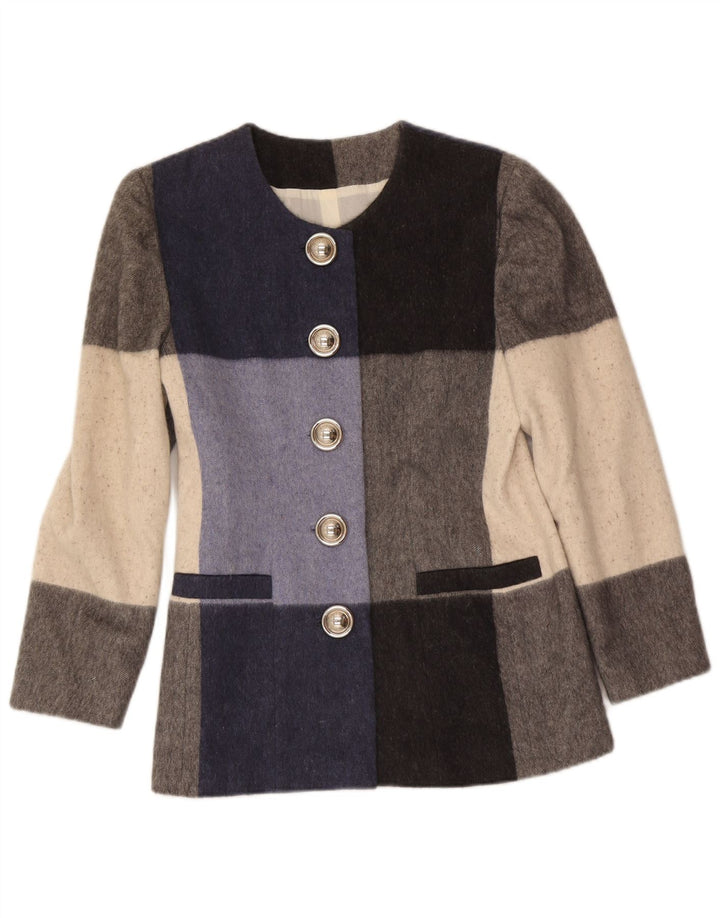 Gai Mattiolo Veste Blazer Femme IT 46 Large Multicolore Colourblock