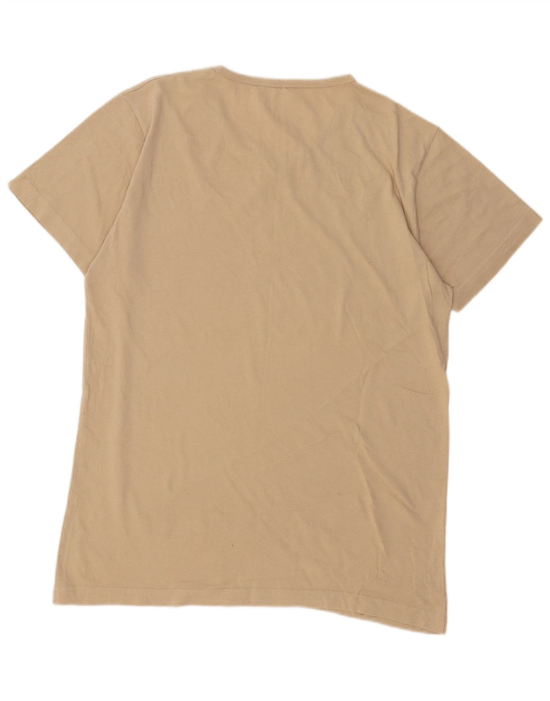 Lyle & Scott T-Shirt Top Homme Beige Moyen Coton