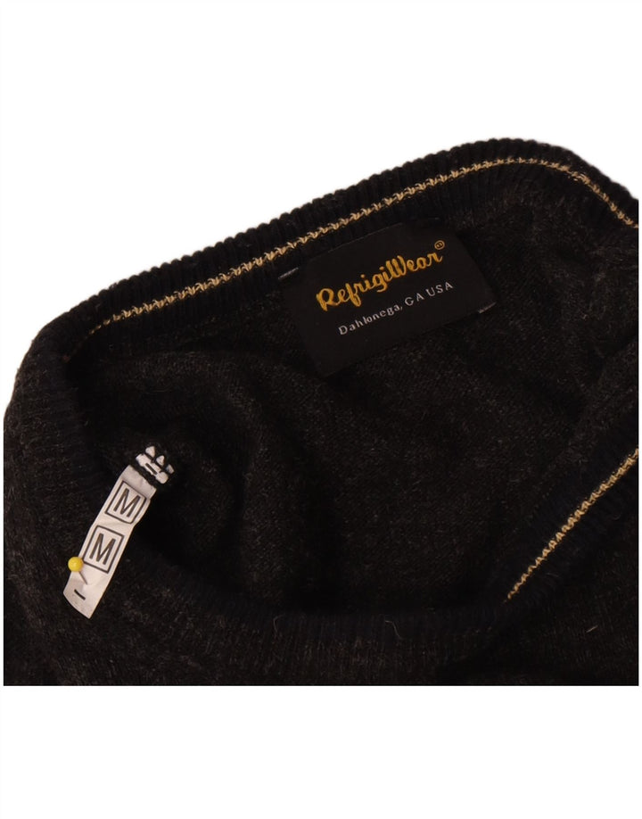 Refrigiwear Pull à col rond pour femme UK 14 Gris moyen
