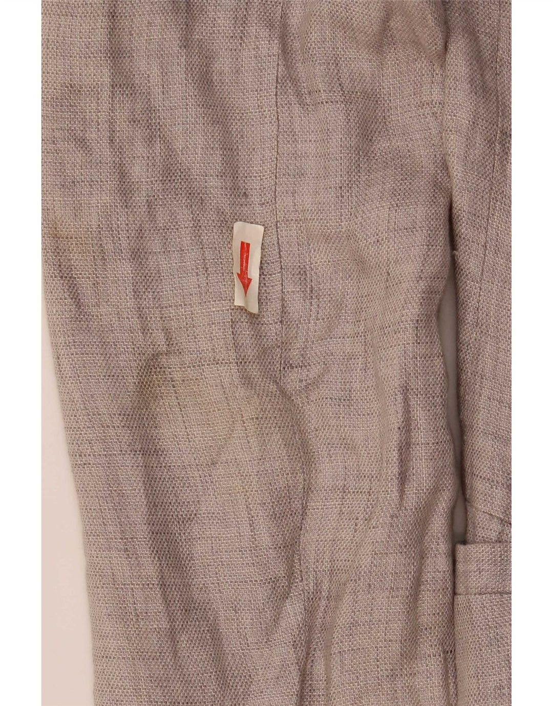 Zara Womens 1 Button Blazer Jacket UK 6 XS Gris Lin