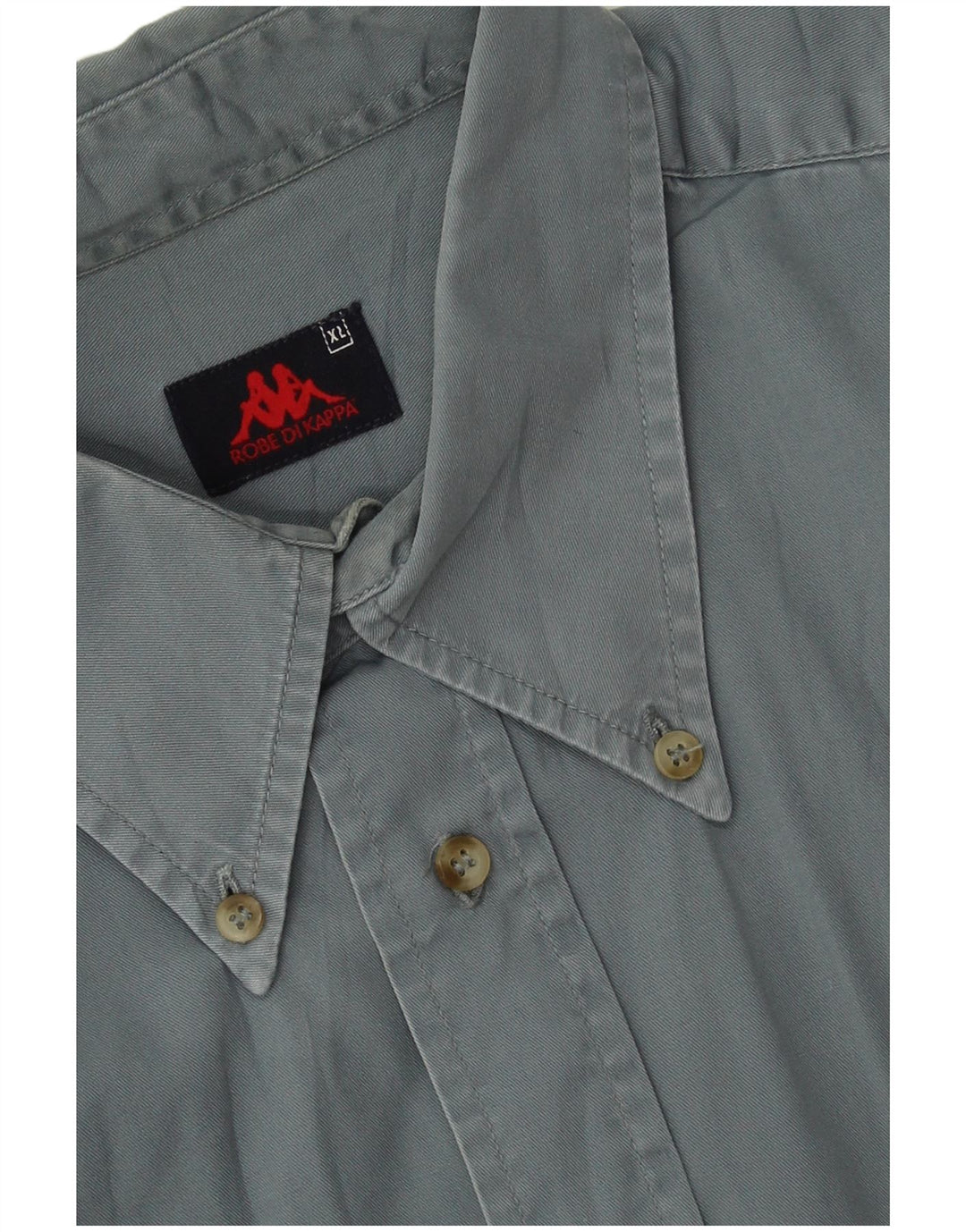 Kappa Chemise Homme XL Bleu Coton