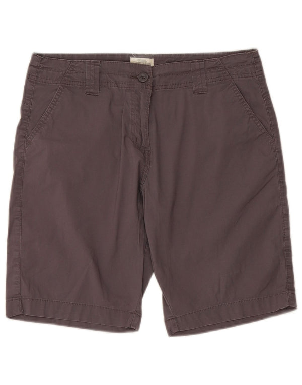 Mountain Warehouse Short chino pour femme UK 12 Medium W34 Gris Coton