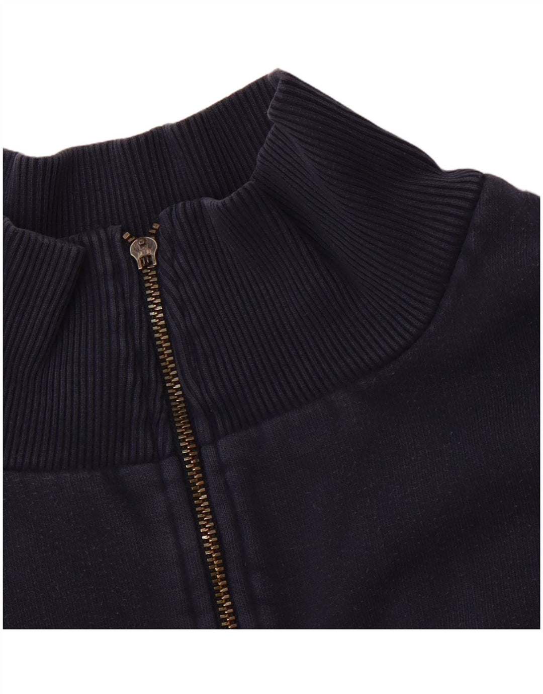 NIKE Sweat-shirt à col zippé pour homme UK 45/47 XL Bleu marine Coton