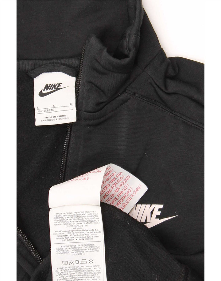 Nike Veste de survêtement pour garçon 12-13 ans Large Noir Polyester