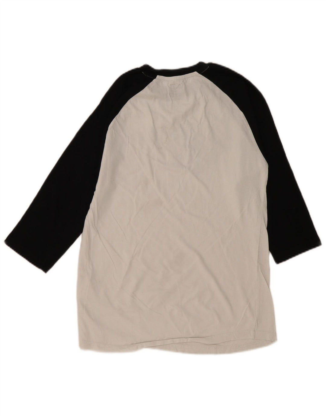 VANS Haut graphique coupe slim à manches 3/4 pour homme Petit blanc en coton color block