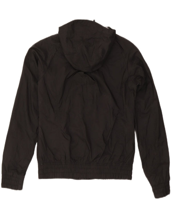 The North Face Manteau imperméable à capuche pour femme UK 10 Petit nylon noir