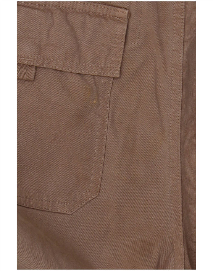 Carrera Pantalon cargo droit pour homme IT 48 Medium W30 L34 Beige Coton