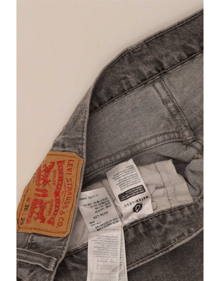 Levi's Jean 512 Slim Tapered Homme Gris Coton