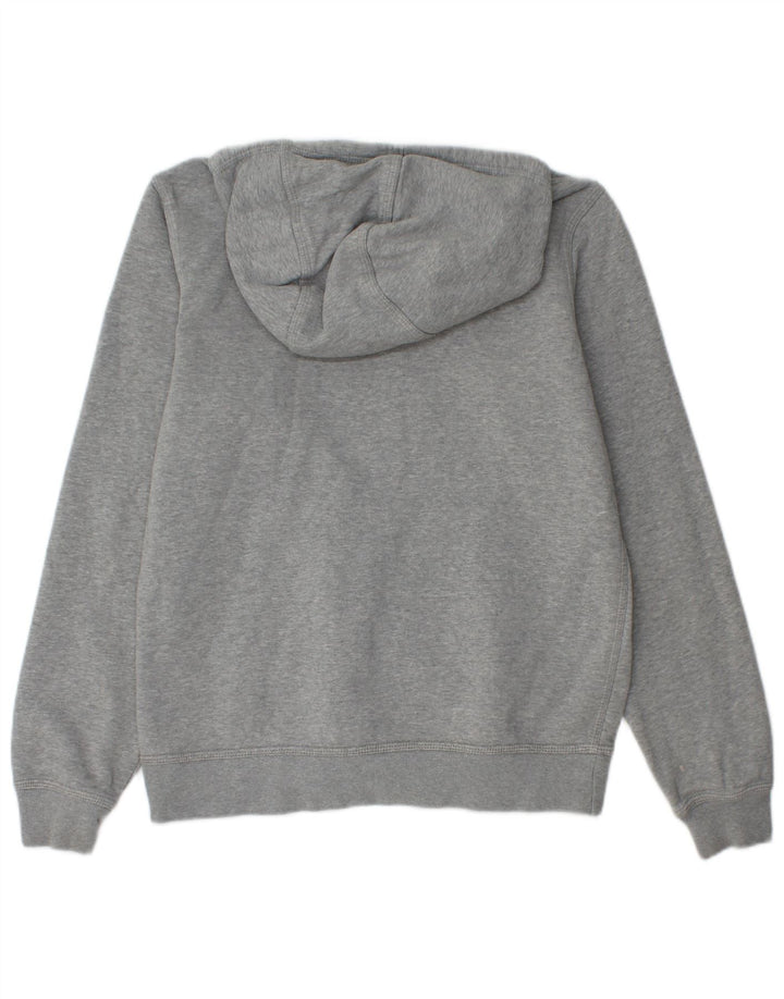 Nike Pull à capuche en coton moucheté gris moyen pour homme