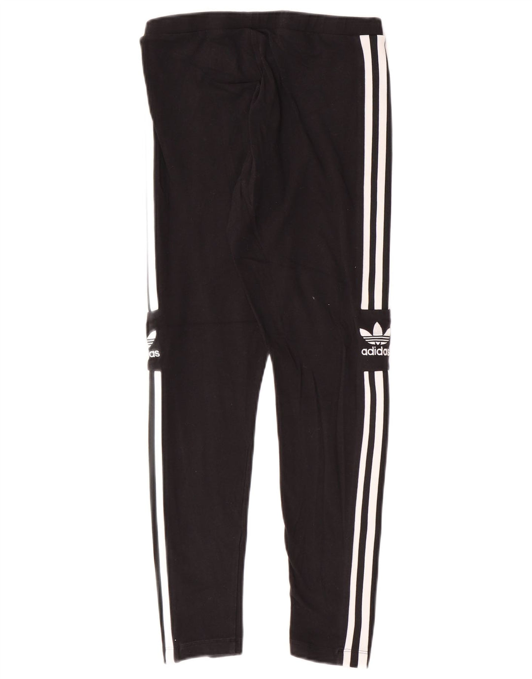 Adidas Leggings graphiques pour femmes UK 12 coton noir moyen
