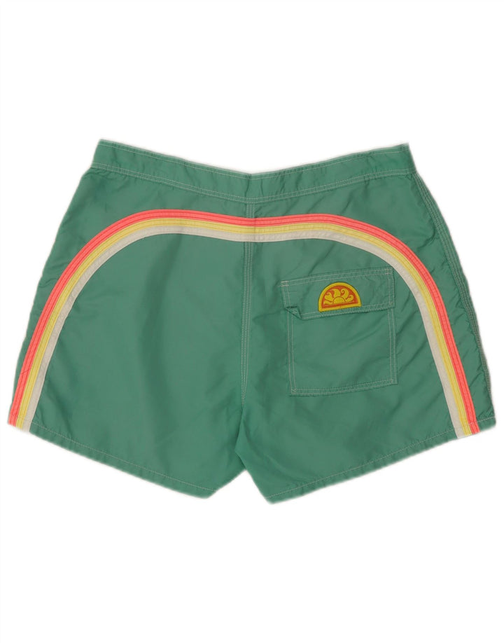 Sundek Short de bain homme grand nylon vert