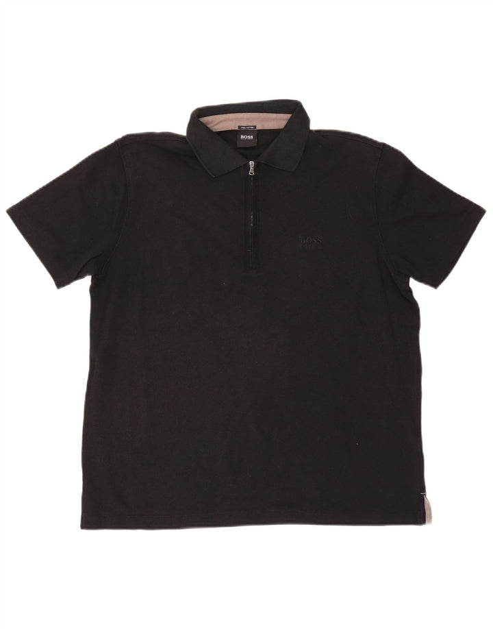 Hugo Boss Polo Homme Noir Moyen