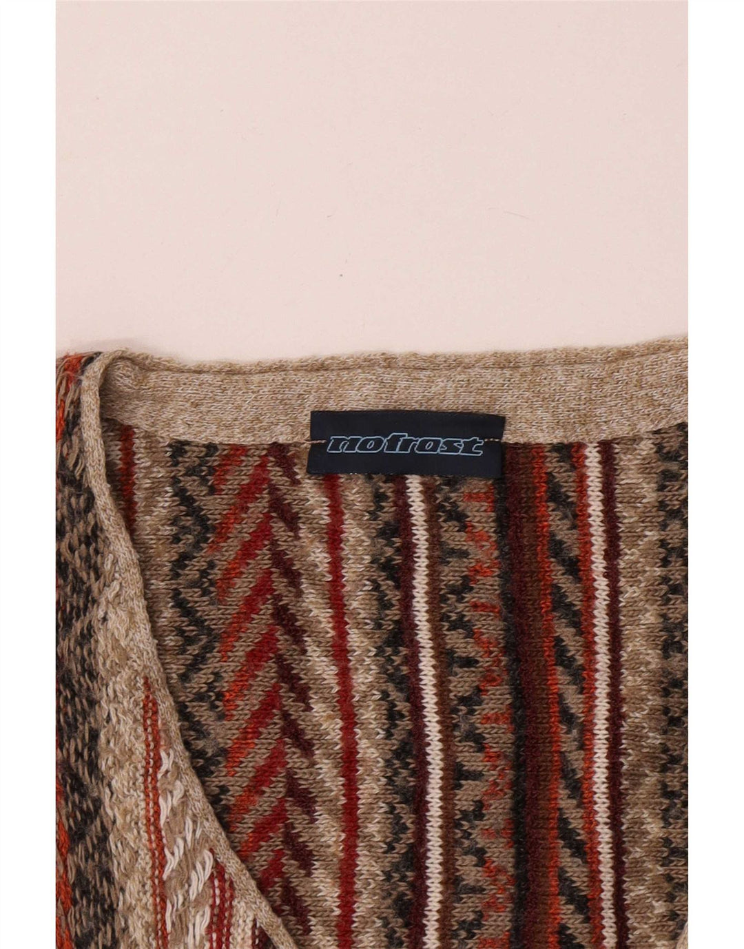 gilet homme vintage grand rayé multicolore