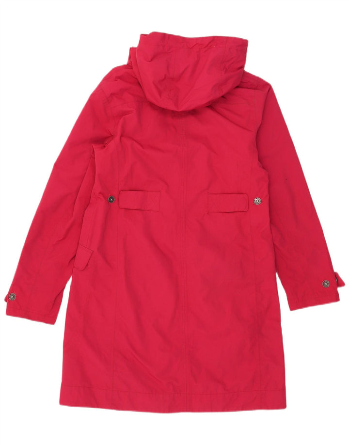 SEASALT CORNWALL Imperméable à capuche pour femme UK 8 Petit nylon rose