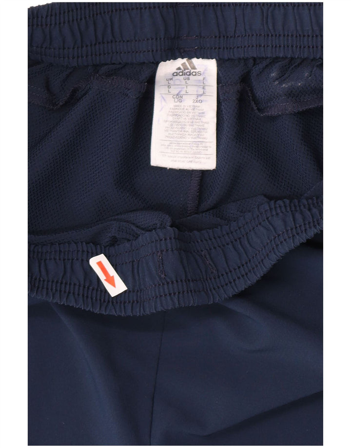 Adidas Hommes Climalite Sport Shorts Grand Bleu Marine Polyester