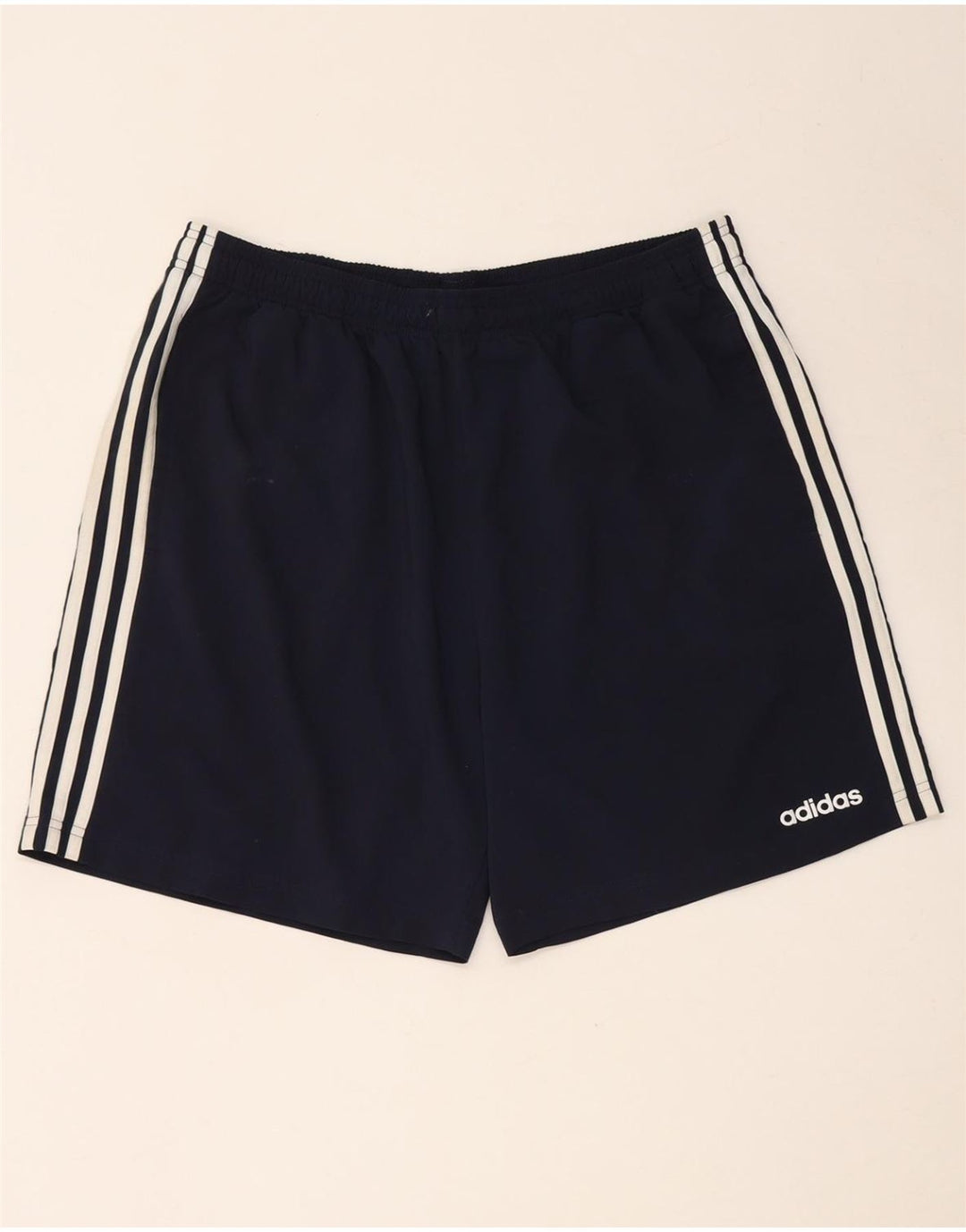 ADIDAS Short de Sport Homme XL Bleu Marine Polyester