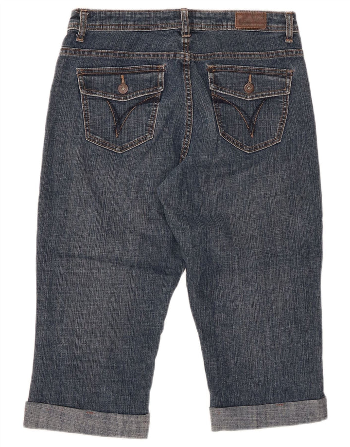 LEE Jean Capri taille moyenne pour femme US 8 Medium W29 Bleu Coton