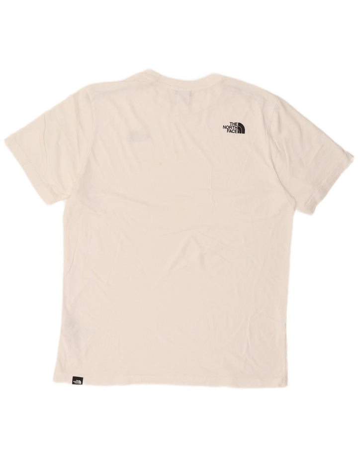 The North Face T-Shirt Homme Haut Large Blanc Coton