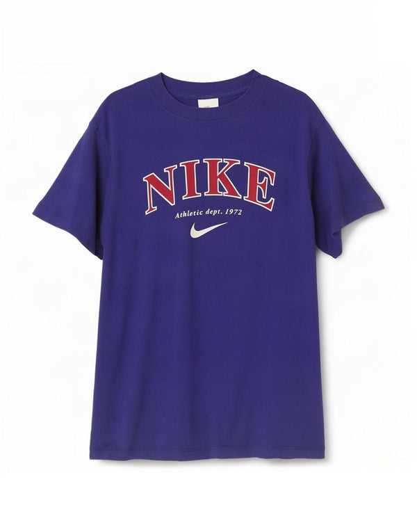 Nike T-shirt graphique pour homme, petit, bleu