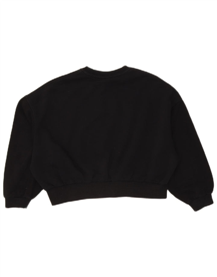 Nike Sweat-shirt court surdimensionné pour fille 10-11 ans Noir moyen
