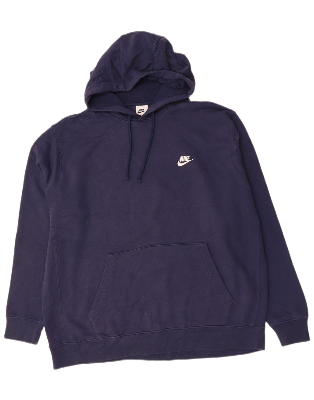 NIKE Pull à capuche pour homme 2XL en coton bleu marine